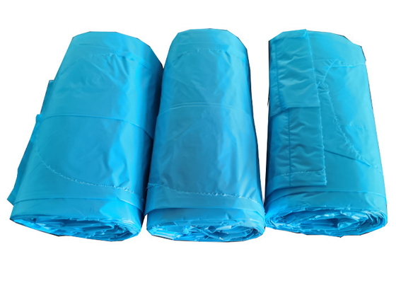 Biodegradable Blue HDPE Diaper Waste Bags with light fragrance